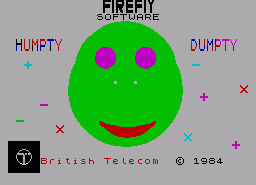 Игра Humpty Dumpty (ZX Spectrum)
