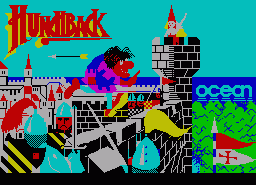Игра Hunchback (ZX Spectrum)