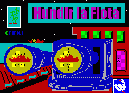 Игра Hundir la Flota (ZX Spectrum)