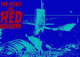 Игра Hunt for Red October, The - Based on the Book (ZX Spectrum)