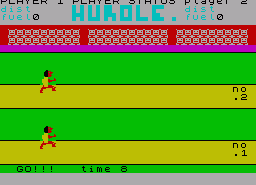 Игра Hurdles (ZX Spectrum)