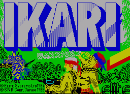 Игра Ikari Warriors (ZX Spectrum)