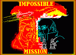 Игра Impossible Mission (ZX Spectrum)