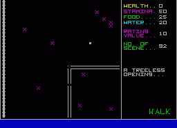 Игра Incredible Adventure (ZX Spectrum)