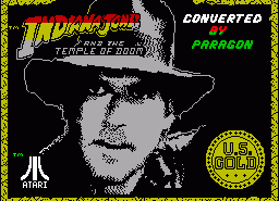 Игра Indiana Jones and the Temple of Doom (ZX Spectrum)