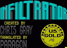 Игра Infiltrator (ZX Spectrum)