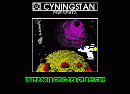 Игра Intergalactic Space Rescue (ZX Spectrum)