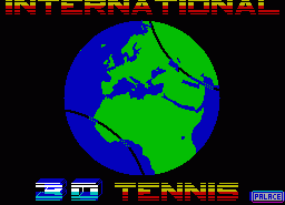Игра International 3D Tennis (ZX Spectrum)