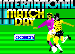Игра International Match Day (ZX Spectrum)