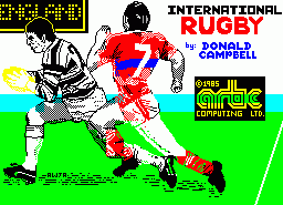 Игра International Rugby (ZX Spectrum)