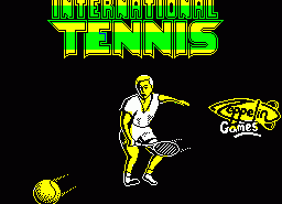 Игра International Tennis (ZX Spectrum)