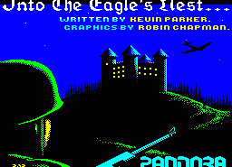 Игра Into the Eagle's Nest (ZX Spectrum)