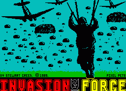 Игра Invasion Force (ZX Spectrum)