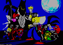 Игра Invasion of the Zombie Monsters (ZX Spectrum)