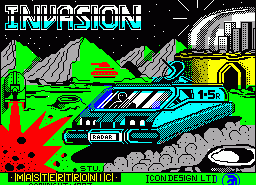 Игра Invasion (ZX Spectrum)