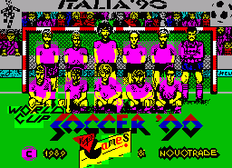Игра Italia '90 - World Cup Soccer (ZX Spectrum)