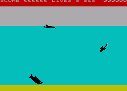 Игра Jaws Revenge (ZX Spectrum)