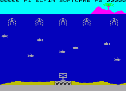 Игра Jawz (ZX Spectrum)