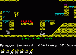 Игра Jet Cat Frosya (ZX Spectrum)