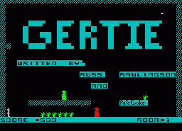 Игра Jet Set Gertie (ZX Spectrum)