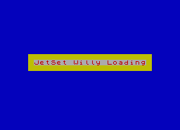 Игра Jet Set Wibble (ZX Spectrum)