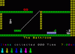Игра Jet Set Willy: Wet Sunday Afternoon Graphical Remix (ZX Spectrum)