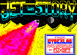 Игра Jet-Story (ZX Spectrum)