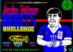 Игра Jocky Wilson's Darts Challenge (ZX Spectrum)