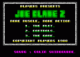 Игра Joe Blade II (ZX Spectrum)