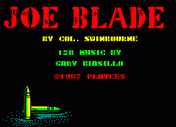Игра Joe Blade (ZX Spectrum)
