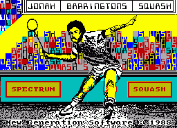Игра Jonah Barrington's Squash (ZX Spectrum)