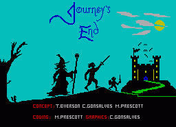 Игра Journey's End (ZX Spectrum)