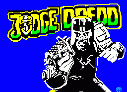 Игра Judge Dredd (ZX Spectrum)
