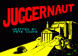 Игра Juggernaut (ZX Spectrum)