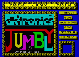 Игра Jumbly (ZX Spectrum)