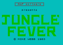 Игра Jungle Fever (ZX Spectrum)
