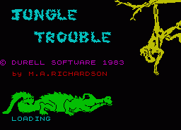 Игра Jungle Trouble (ZX Spectrum)