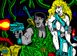 Игра Jungle Warrior (ZX Spectrum)