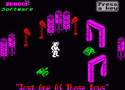 Игра Just One of Those Days (ZX Spectrum)
