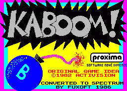 Игра Kaboom! (ZX Spectrum)