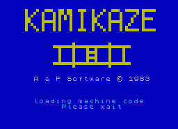 Игра Kamakazi (ZX Spectrum)