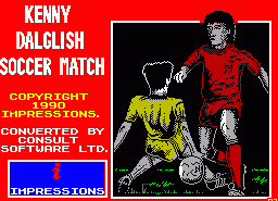 Игра Kenny Dalglish Soccer Match (ZX Spectrum)