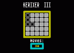 Игра Kerixer III (ZX Spectrum)
