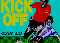 Игра Kick Off (ZX Spectrum)