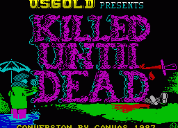 Игра Killed Until Dead (ZX Spectrum)