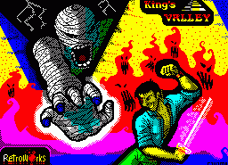Игра King's Valley (ZX Spectrum)