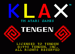 Игра Klax (ZX Spectrum)