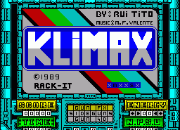 Игра Klimax (ZX Spectrum)