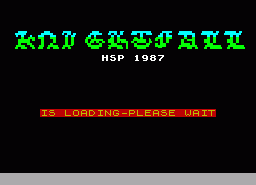 Игра Knightfall (ZX Spectrum)