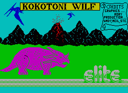 Игра Kokotoni Wilf (ZX Spectrum)